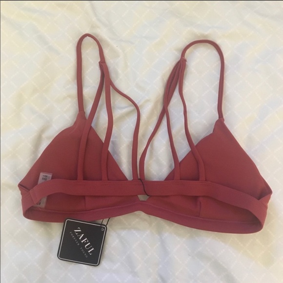 Rust Red Bikini Top - Picture 2 of 2